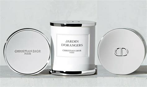 dior candel holder|Dior candles set.